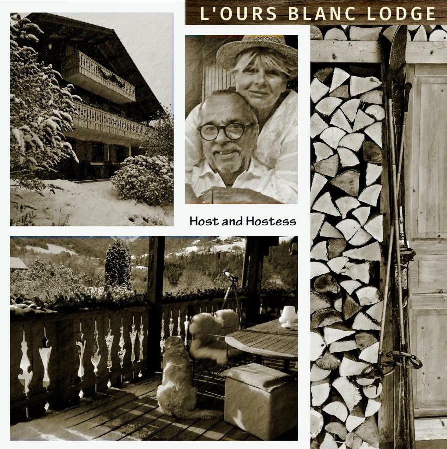 L'Ours Blanc Lodge Le Biot Exterior photo