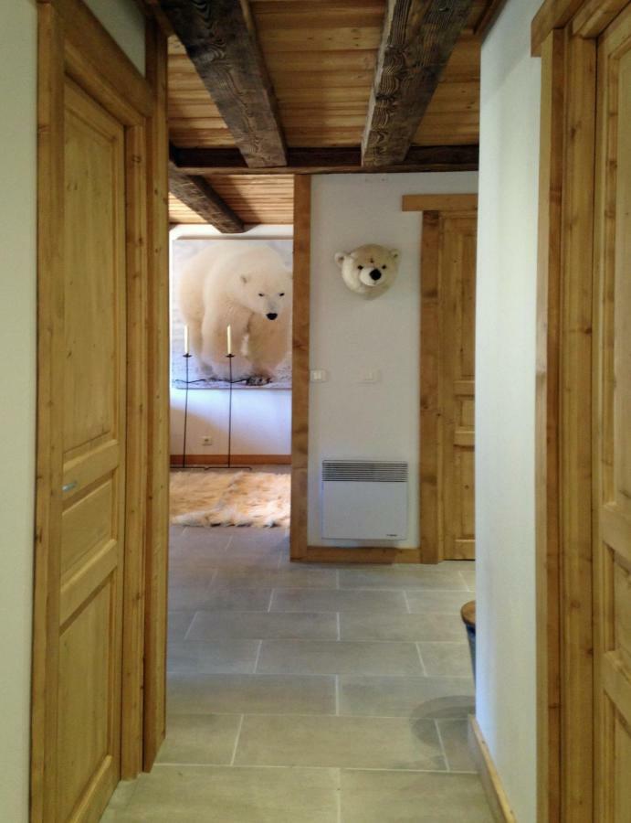 L'Ours Blanc Lodge Le Biot Exterior photo